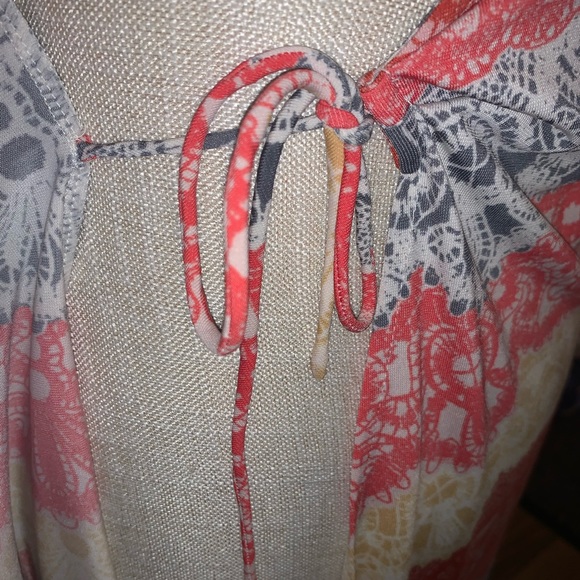 Bcbg Maxazria Bright Colorful Wrap Dress - Picture 3 of 3